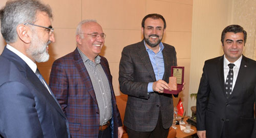 Kültür ve Turizm Bakanı Mahir Ünal Kayseri’de