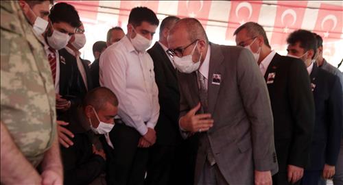 Genel Başkan Yardımcısı Ünal, Şehit Piyade Uzman Onbaşı Ömer Kahya’nın cenaze törenine katıldı