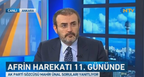 AK Parti Sözcüsü Mahir Ünal, NTV' de Gündemi Değerlendirdi.