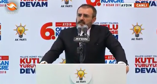AK Parti Sözcüsü Mahir Ünal, Aydın Kongresinde gündeme ilişkin açıklamalarda bulundu.