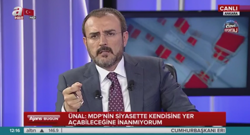 AK Parti Sözcüsü Mahir Ünal, A Haber Ankara temsilcisi Murat Akgün'ün sorularını yanıtladı.