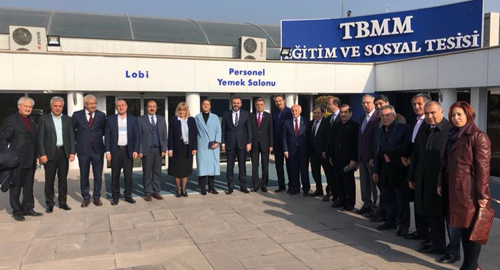 Türk Parlamenterler Birliği’nin organize ettiği istişare toplantısında milletvekillerimiz ile bir araya geldik.