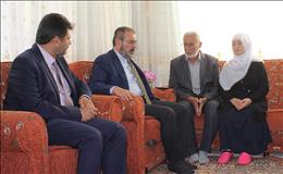 Genel Başkan Yardımcısı Mahir Ünal, şehit İstihkam Uzman Çavuş Hacı Bebek'in ailesini ziyaret etti
