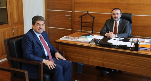 Esenler Belediye Başkanı Sayın Mehmet Tevfik Göksu’yu genel merkezimizde ağırladık.